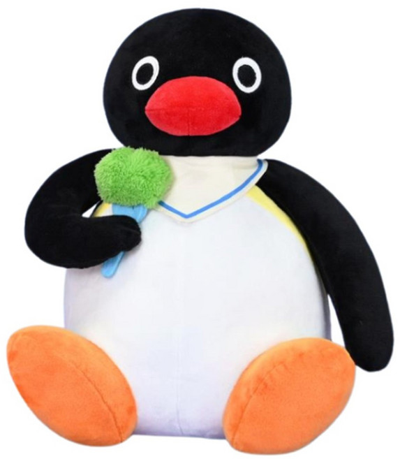 Pingu 企鵝家族 用餐款, 款式隨機, 1個, 19cm