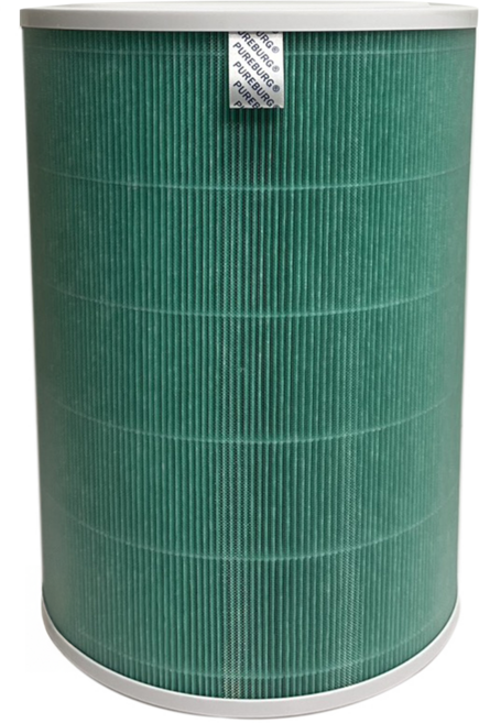 PUREBURG 淨博 除臭除甲醛活性碳HEPA網濾 適用Mi小米4米家第四代/5空氣清淨機 AC-M16-SC/M25-SC, 1個, M16R-FLP-GL