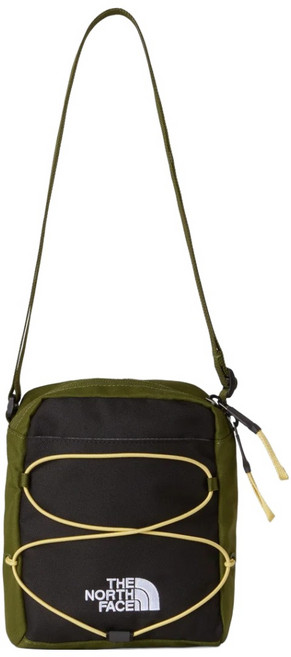 THE NORTH FACE Jester 斜揹包 NF0A52UC, 林地綠 + TNF黑(NF0A52UCMVD1)