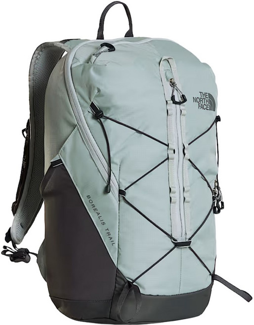 THE NORTH FACE Boreal Trail 後揹包 NF0A8E9ZRO51, 高架灰 + 煙燻珍珠色