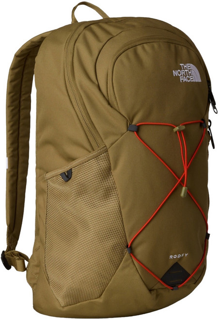 THE NORTH FACE Lode 後揹包 NF0A3KVCMTY1, 雪松色 + 熔岩紅