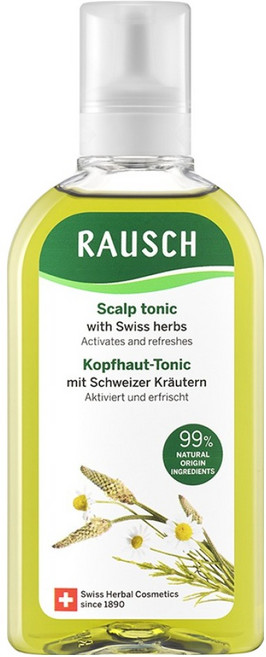 RAUSCH 羅氏 瑞士草本頭皮鎮靜按摩活膚液, 200ml, 1個