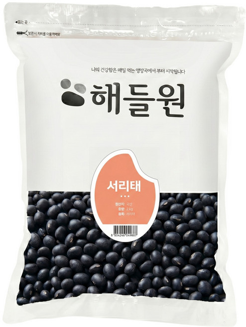 해들원 국내산 서리태, 2kg, 1개