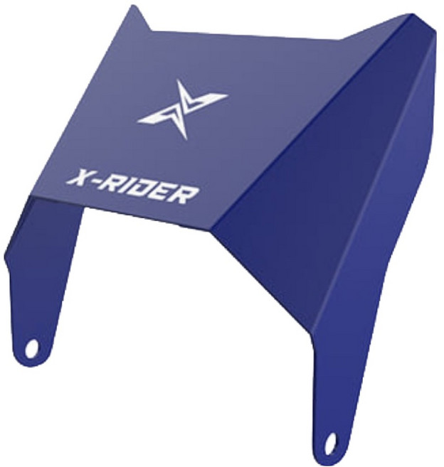 엑스라이더 X200맥스 / X100맥스 / X200듀오 / X200프로 전기자전거 윈드쉴드, 블루, 1개