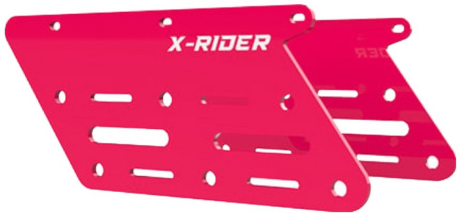 엑스라이더 X200맥스 / X100맥스 / X200프로 전기자전거 사이드렉 세트, 핑크, 1세트