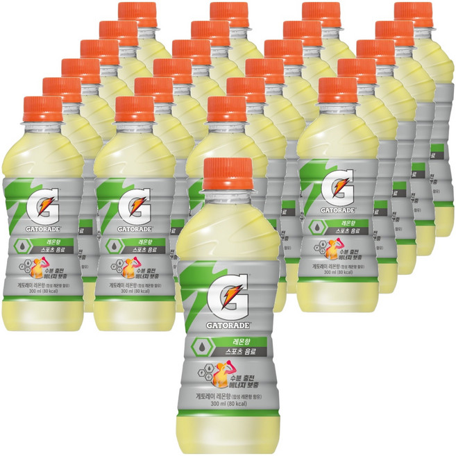 게토레이 레몬, 300ml, 24개