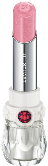 JILLSTUART 美妝迷你甜點師花漾潤唇膏, 3.5g, 1個, 104 草莓釉面 牛奶粉