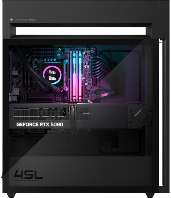 HP 2026 오멘 데스크탑 45L 코어Ultra9 인텔 14세대 지포스 RTX 5090, GT22-3003KR, WIN11 Pro, 2TB, 32GB, 블랙