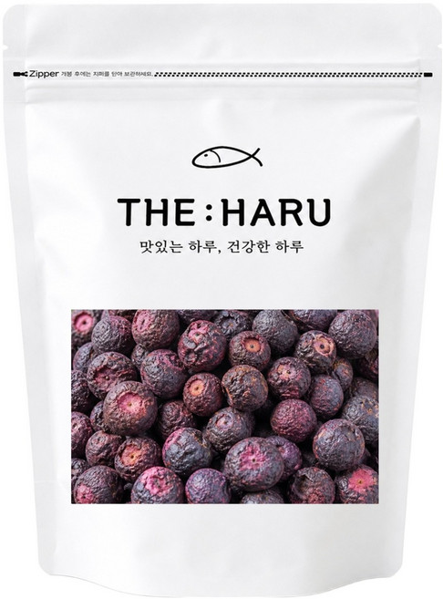 THE HARU FOODS 100% 冷凍乾燥藍莓脆片, 150g, 1個