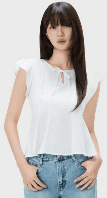 MIXXO 繫帶傘狀上衣