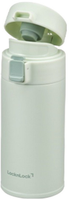 LocknLock 樂扣樂扣 Daily Slim Fit 2.0 單鍵隨行杯 LHC3102GRN, 綠色, 1個, 270ml