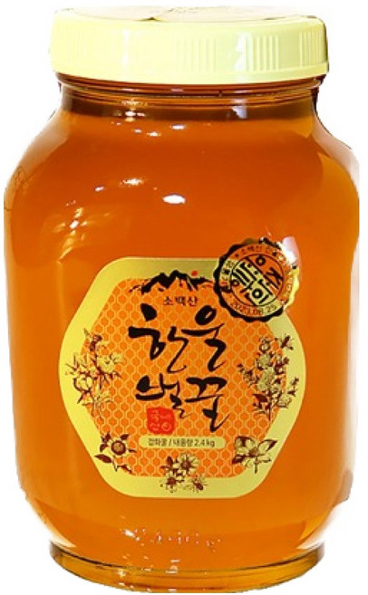 한울벌꿀 국내산 잡화꿀, 1개, 2.4kg, 1정