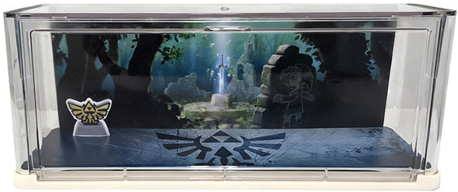 HOHOO Toto Game 微縮場景展示盒 週邊商品收納盒 薩爾達主題 TG-GAME-059, 1個