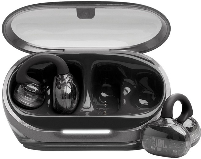 제이비엘 Soundgear Clips 오픈 이어 블루투스 이어폰, 블랙, JBLSNDGEARCLBLK