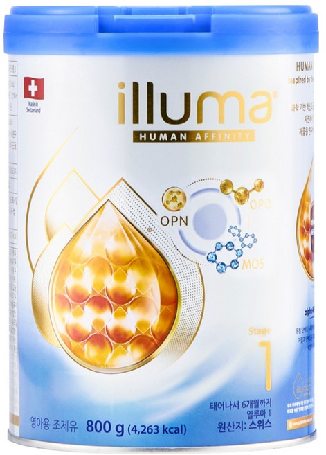 일루마 분유 1단계, 800g, 1개