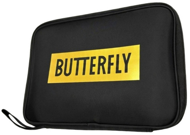 BUTTERFLY 方形桌球拍袋 BD CASE III, 金色, 1個