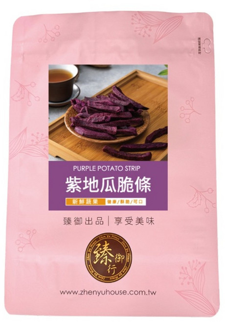 臻御行 紫地瓜脆條, 160g, 1個