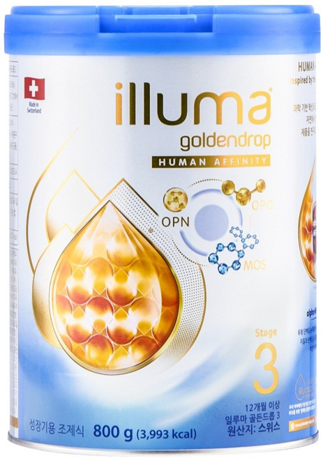 illuma 啟賦 配方奶粉 3階段, 1個, 800g