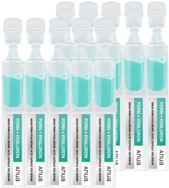 Anua PDRN 玻尿酸膠囊 100 粉液, 10個, 1ml