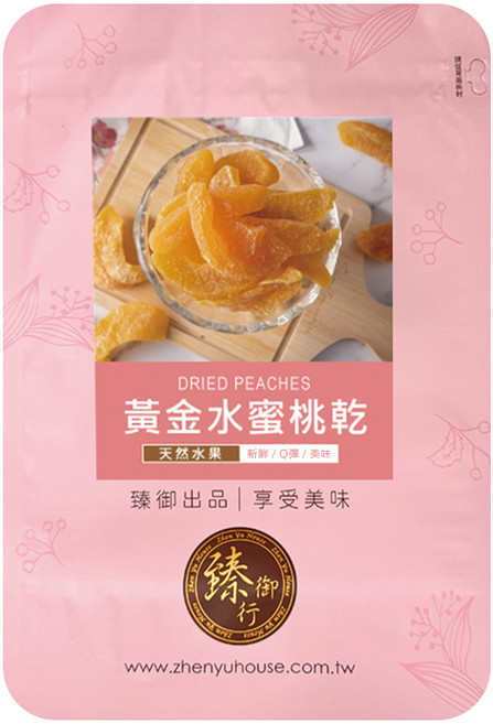 臻御行 黃金水蜜桃乾, 1個, 200g