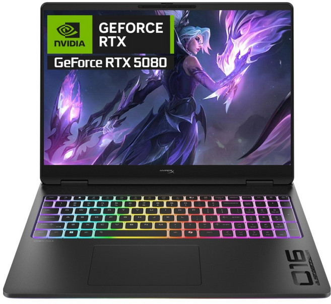HP 2026 하이퍼엑스 오멘 맥스 16 코어Ultr9 인텔 14세대 지포스 RTX 5080, Shadow Black, 16-ah1056TX, 1TB, 32GB, WIN11 Pro