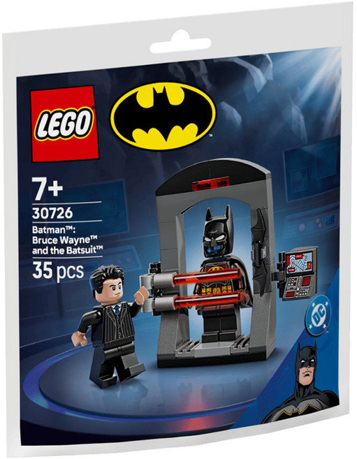 LEGO 30726 蜘蛛人系列 蝙蝠俠：布魯斯·韋恩與蝙蝠裝, 1套