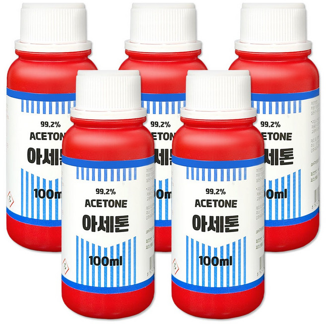 6위 - 삼현제약 아세톤 100ml, 5개