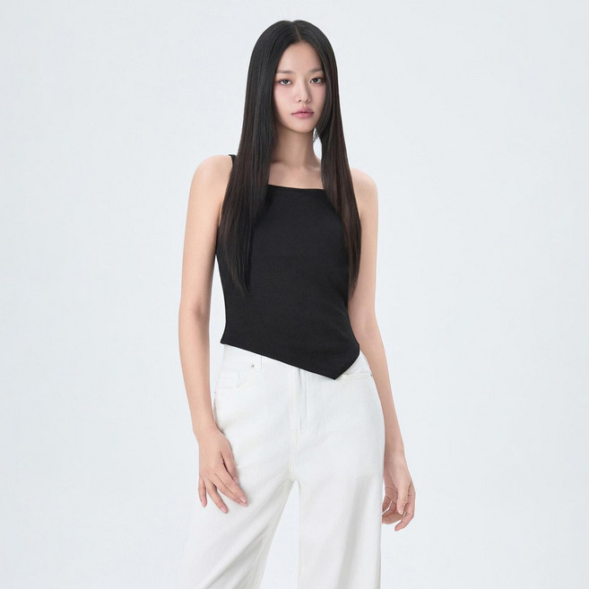 MIXXO 女款附罩杯不對稱無袖上衣 MIWHNG721A
