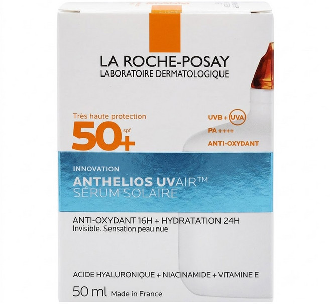 LA ROCHE POSAY 理膚寶水 安得利UVAIR空氣感極效精華防曬, 1件, 50ml