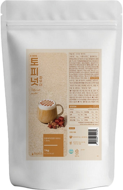 엔칸토 토피넛 파우더, 1kg, 1개, 1개입