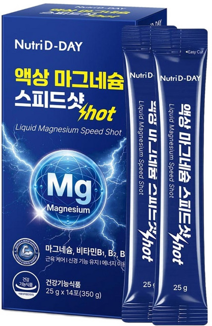 Nutri D-DAY 液態鎂速效錠 14入, 350g, 1個