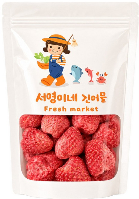 서건푸드 동결건조 딸기, 120g, 1개, 동결딸기 120g