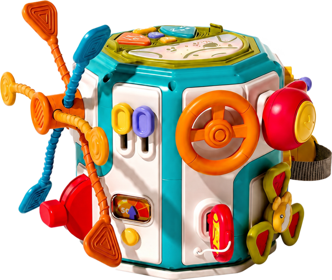 PLAYFUL TOYS 頑玩具 11面聲光手拍鼓, 混和顏色, 1個
