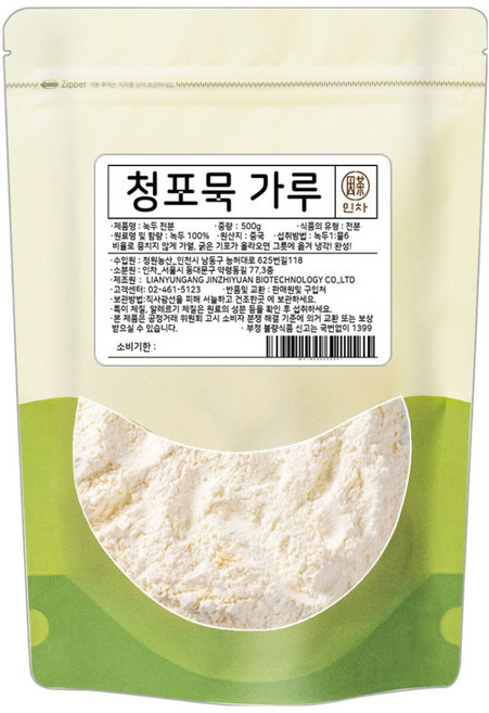인차 청포묵가루, 500g, 1개