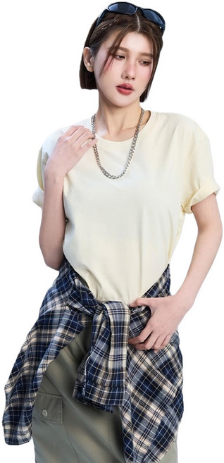 MAJOR MADE 二代防潑水機能登峰素T, 奶油白