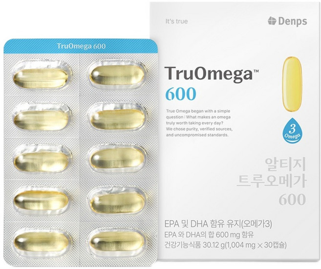 덴프스 알티지 트루오메가 600 30.12g, 1개, 30정