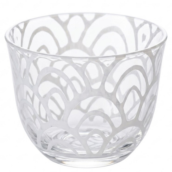 HIROTA GLASS 廣田硝子 大正浪漫冷茶杯 140ml, 波, 1個