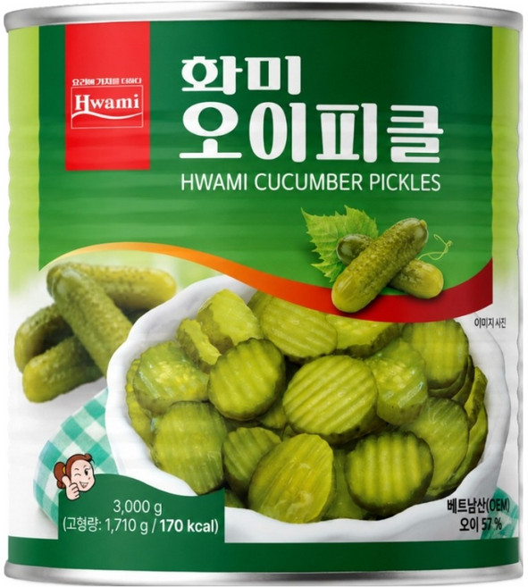 화미 오이피클, 1개, 3kg