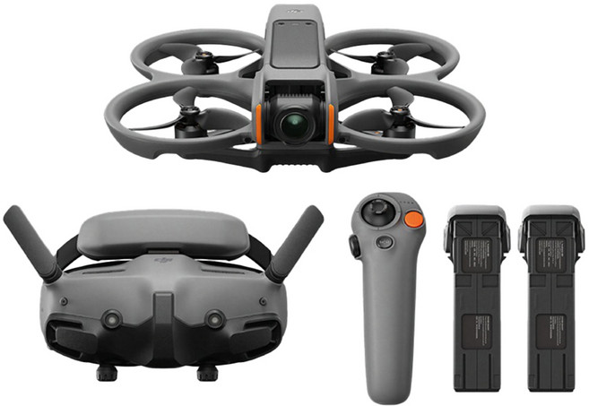DJI 大疆創新 AVATA 2 暢飛套裝 三電池版, 黑色, 1套