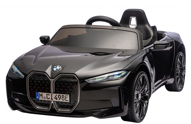BMW 寶馬 i4兒童電動汽車 JE1009, 黑色, 1台
