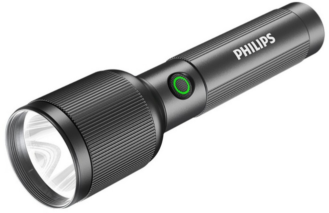 PHILIPS 飛利浦 1500流明 IP44鋁合金手電筒 SFL2243, 灰色, 1個