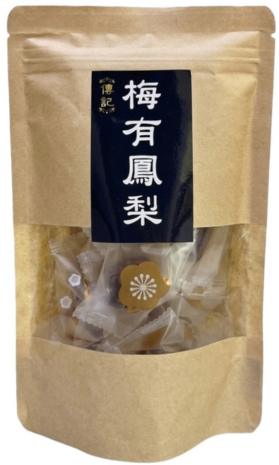 傳記 梅有鳳梨, 1個, 95g
