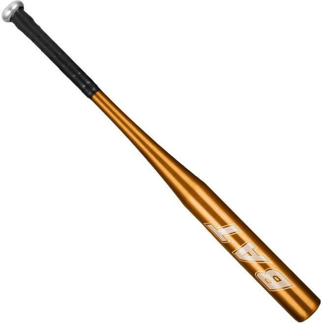 SPO HOLIC 練習用鋁製棒球棒, 金色, 1個
