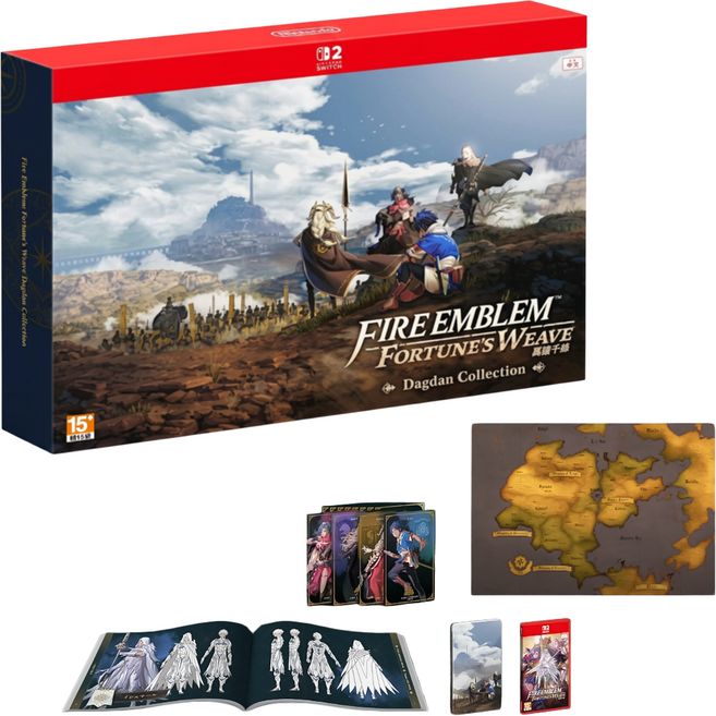 Nintendo 任天堂 SWITCH 台灣公司貨 NS2 聖火降魔錄 萬縷千絲 中文限定版 附特典, 亞中版
