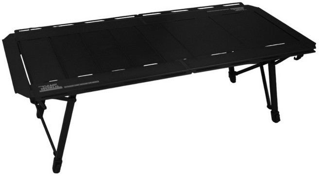 逐露天下 4.5單位IGT桌 模組化 露營桌 黑色 125 x 54 x 41cm 124cm