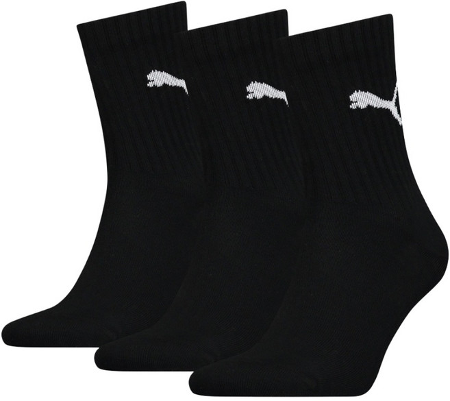PUMA 中短筒襪3件組 EU39~42 701244023003