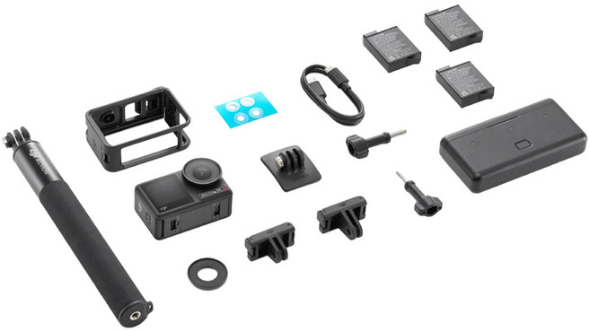 DJI 大疆創新 OSMO ACTION 4 全能套裝, 黑色, 單一商品