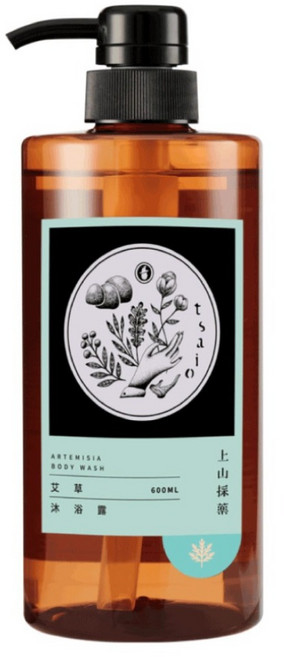 tsaio 上山採藥 艾草沐浴露, 1個, 600ml