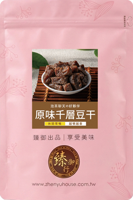 臻御行 原味千層豆干, 300g, 1個