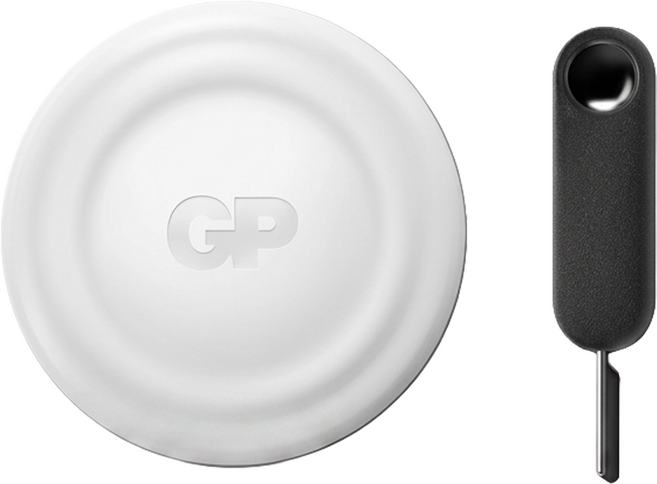 GP Batteries 超霸 eTag 無線追蹤器, 白色, 1個